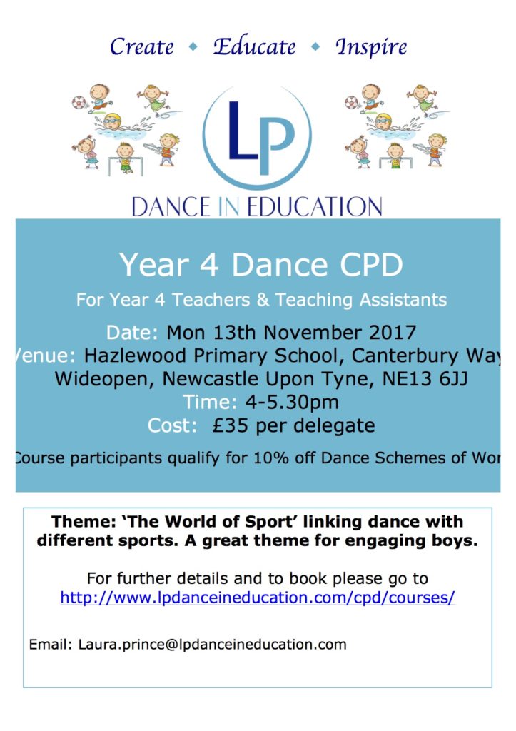 Year 4 Dance CPD Teacher Training